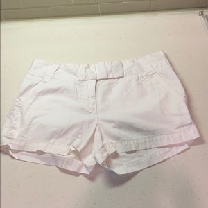 J. Crew. White. Chino Shorts. Size 2.